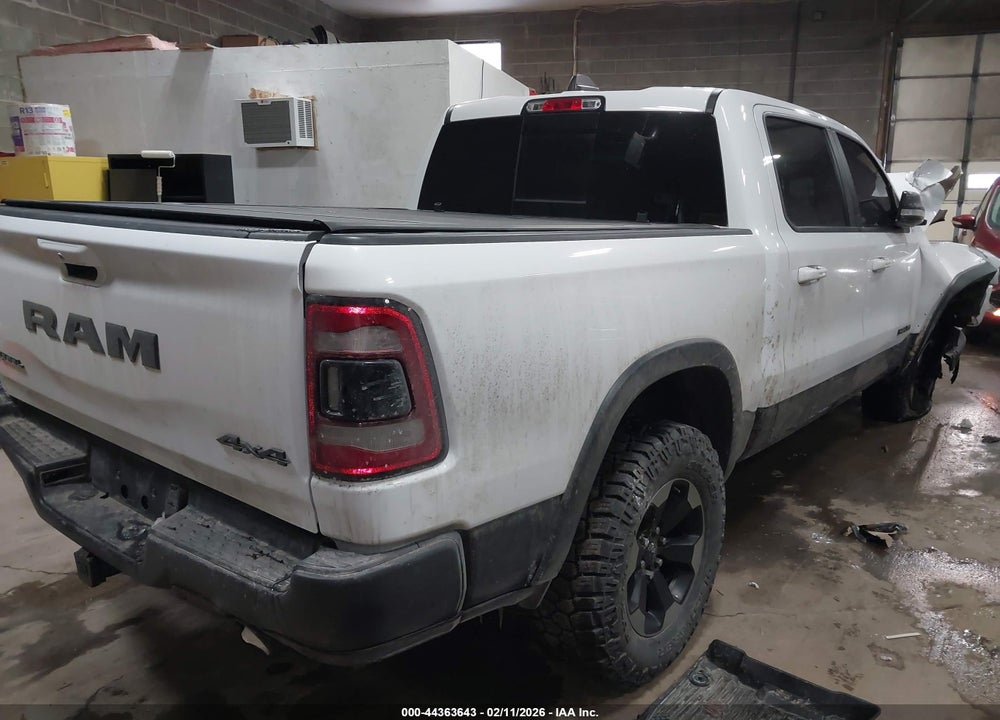 2019 RAM 1500 REBEL  4X4 5'7 BOX VIN: 1C6SRFLT4KN700463