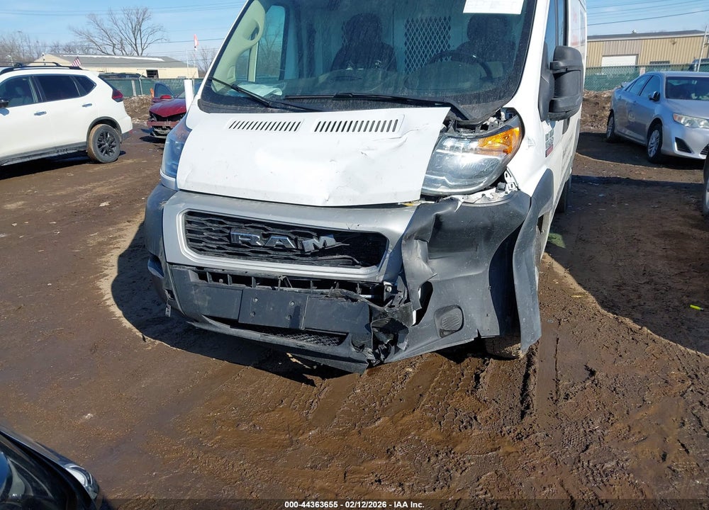 2020 RAM PROMASTER 1500 HIGH ROOF 136 WB VIN: 3C6TRVBG5LE123662