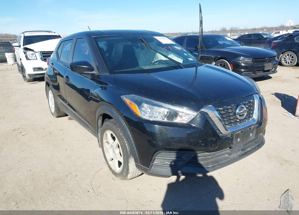 2020 NISSAN KICKS S XTRONIC CVT VIN: 3N1CP5BV6LL532653
