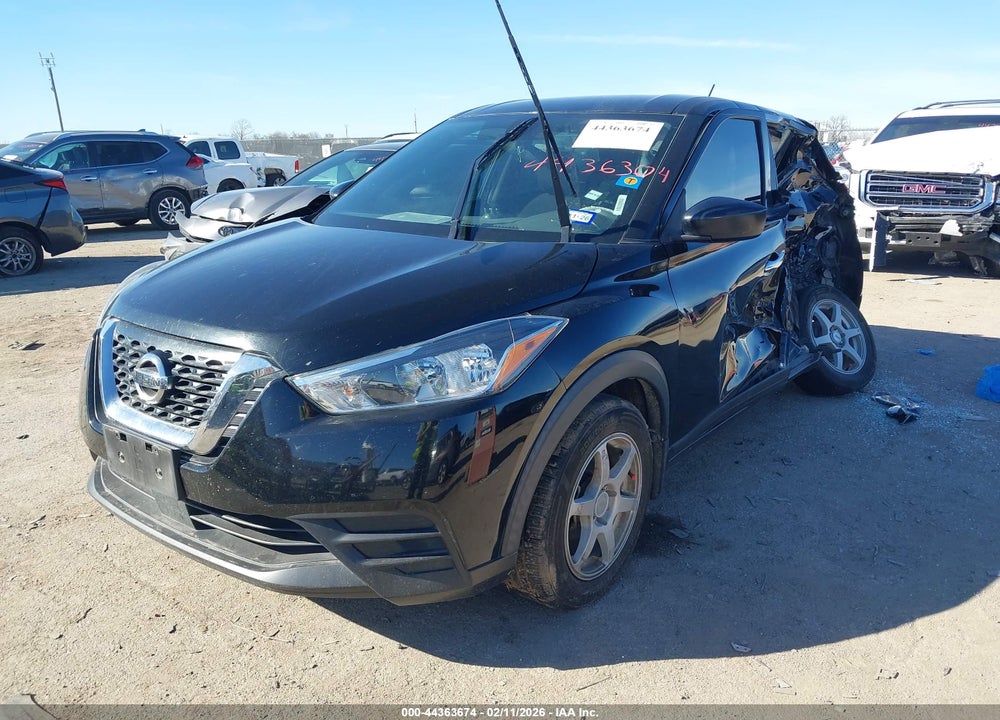 2020 NISSAN KICKS S XTRONIC CVT VIN: 3N1CP5BV6LL532653
