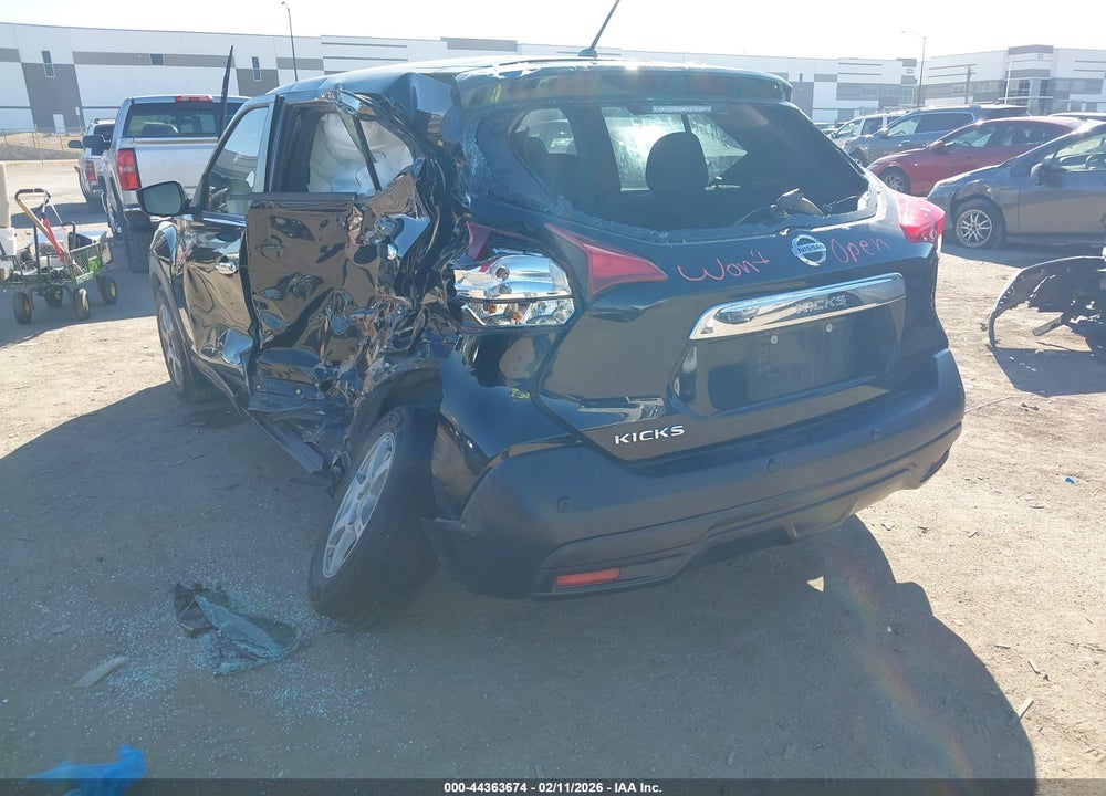 2020 NISSAN KICKS S XTRONIC CVT VIN: 3N1CP5BV6LL532653