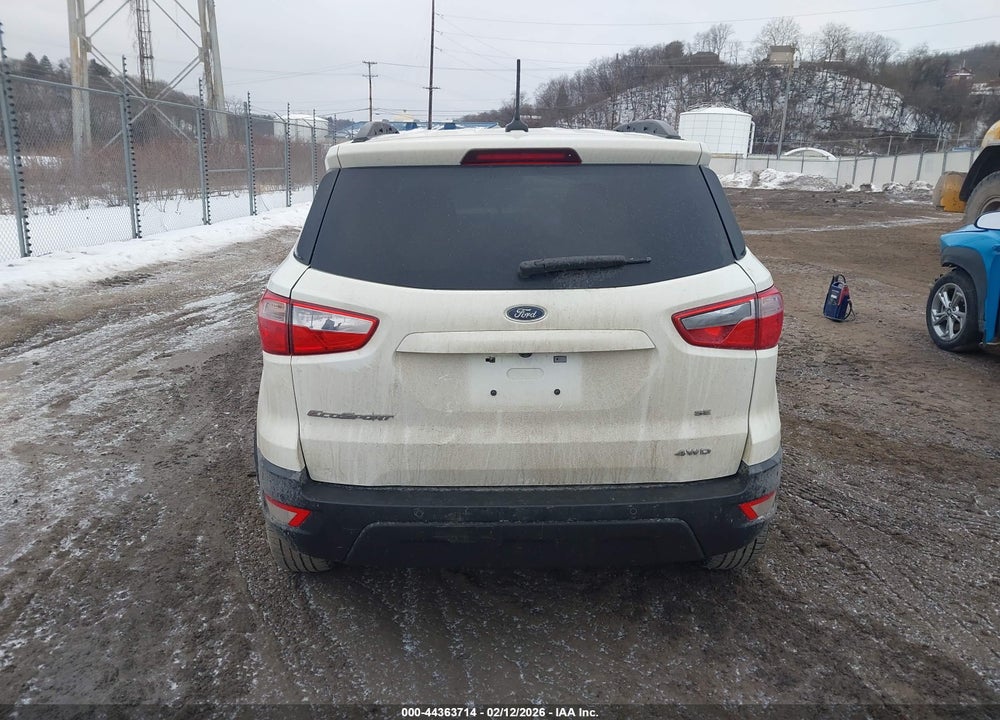2020 FORD ECOSPORT SE VIN: MAJ6S3GLXLC315306