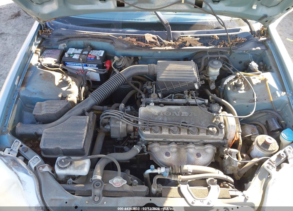 2000 HONDA CIVIC VALUE PACKAGE VIN: 2HGEJ6618YH503354