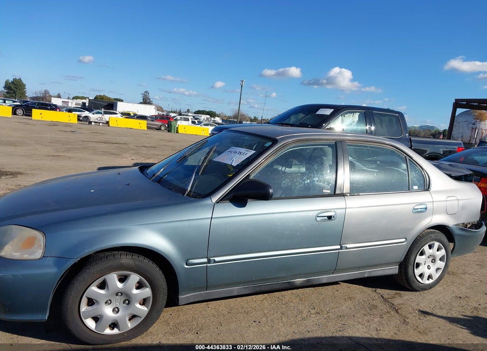 2000 HONDA CIVIC VALUE PACKAGE VIN: 2HGEJ6618YH503354