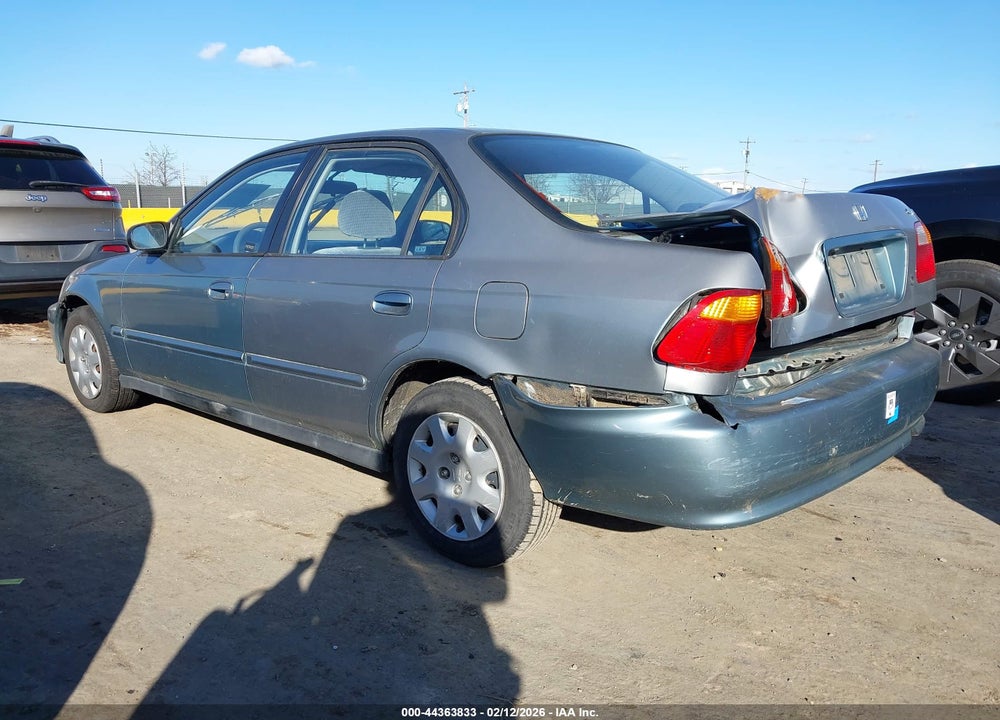 2000 HONDA CIVIC VALUE PACKAGE VIN: 2HGEJ6618YH503354