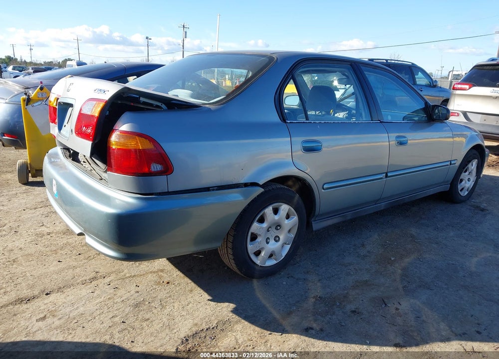 2000 HONDA CIVIC VALUE PACKAGE VIN: 2HGEJ6618YH503354
