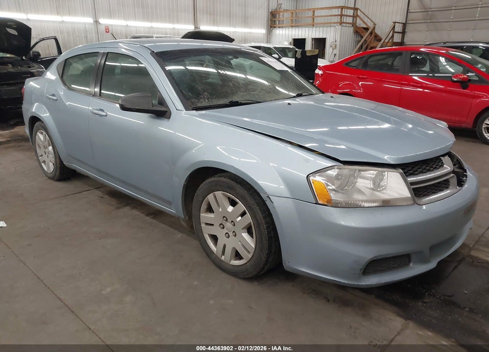 2013 DODGE AVENGER SE VIN: 1C3CDZAB7DN530484