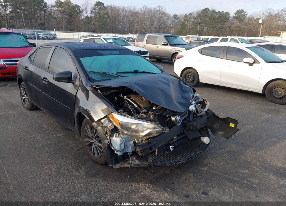 2016 TOYOTA COROLLA LE PLUS VIN: 2T1BURHE3GC511624