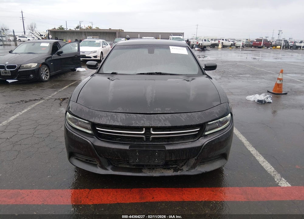2015 DODGE CHARGER SE VIN: 2C3CDXBG6FH857033
