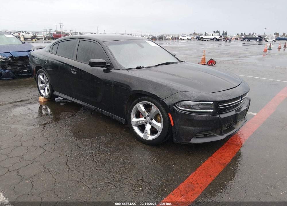 2015 DODGE CHARGER SE VIN: 2C3CDXBG6FH857033