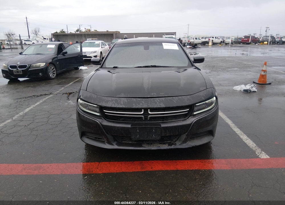 2015 DODGE CHARGER SE VIN: 2C3CDXBG6FH857033