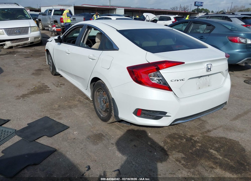 2019 HONDA CIVIC LX VIN: 19XFC2F64KE016995