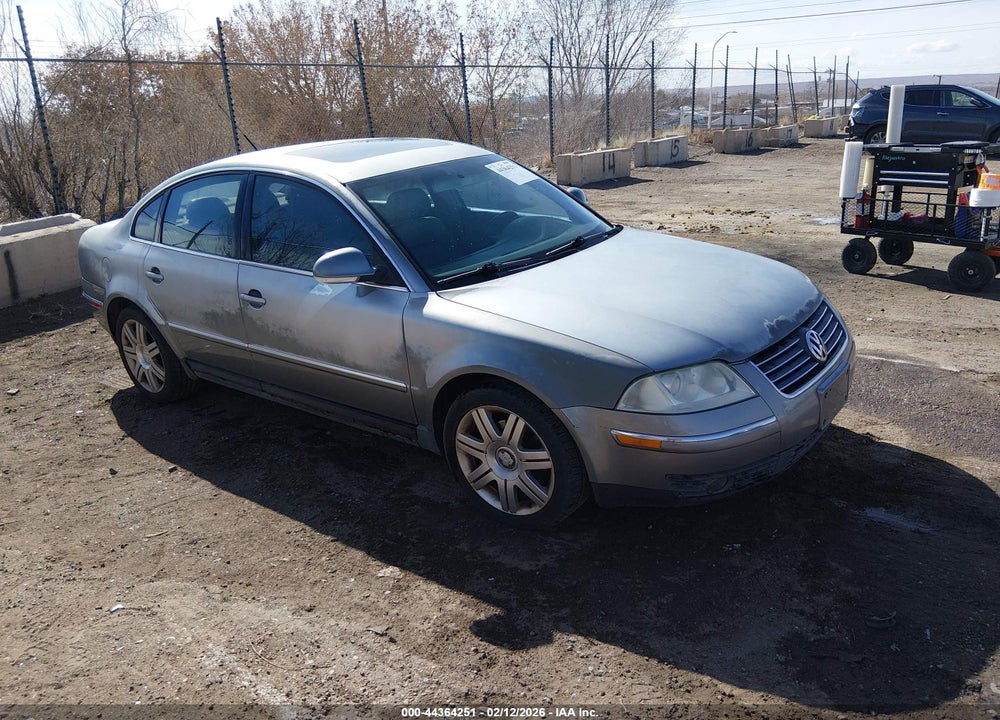2005 VOLKSWAGEN PASSAT GLS 1.8T VIN: WVWAD63B35E044027