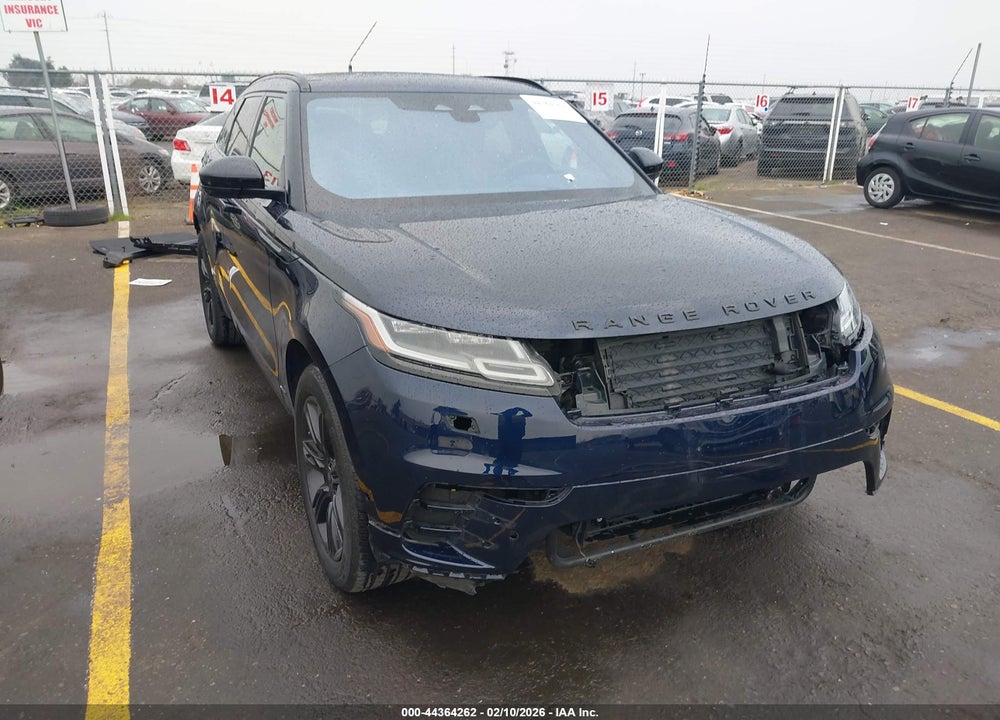 2021 LAND ROVER RANGE ROVER VELAR P250 R-DYNAMIC S VIN: SALYT2EX6MA308150