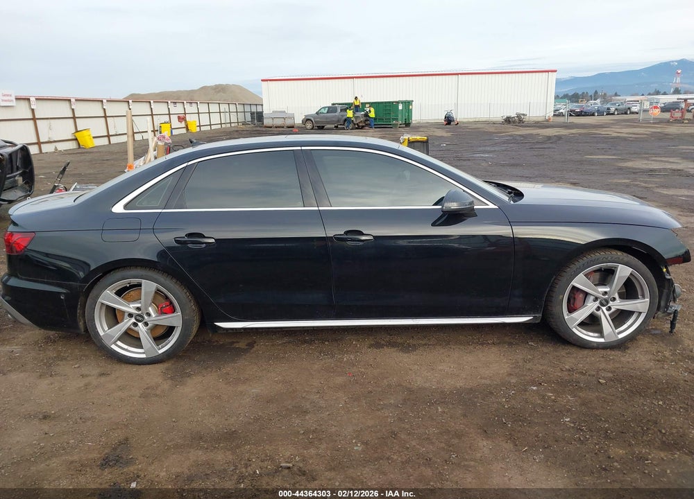 2022 AUDI S4 PRESTIGE TFSI QUATTRO TIPTRONIC VIN: WAUC4AF43NA010103