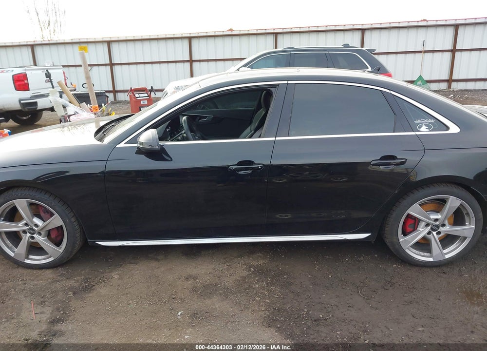2022 AUDI S4 PRESTIGE TFSI QUATTRO TIPTRONIC VIN: WAUC4AF43NA010103