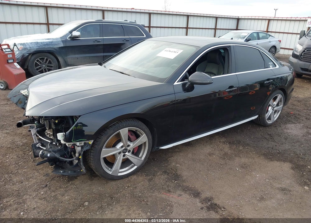 2022 AUDI S4 PRESTIGE TFSI QUATTRO TIPTRONIC VIN: WAUC4AF43NA010103