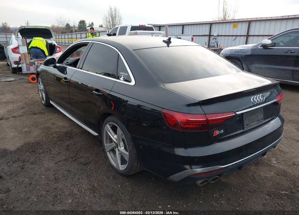 2022 AUDI S4 PRESTIGE TFSI QUATTRO TIPTRONIC VIN: WAUC4AF43NA010103