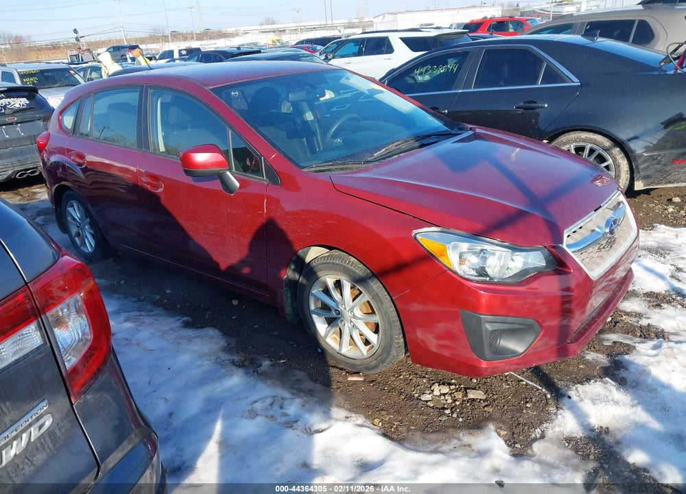 2013 SUBARU IMPREZA 2.0I PREMIUM VIN: JF1GPAC66DH814120