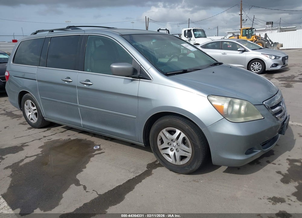 2007 HONDA ODYSSEY EX-L VIN: 5FNRL38707B094281