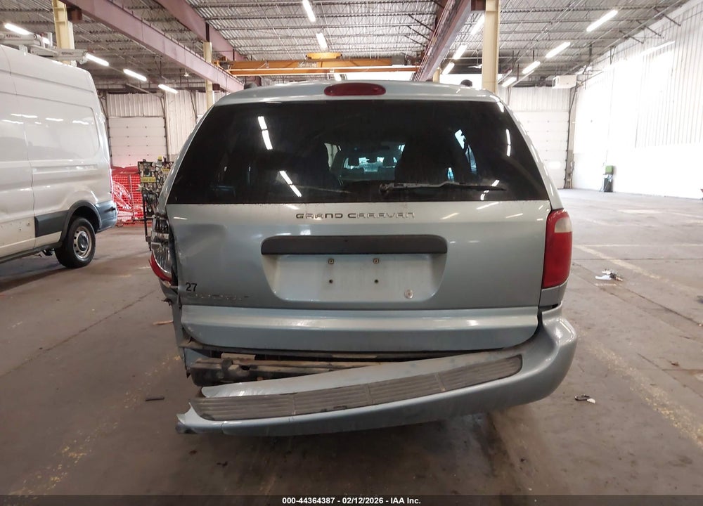 2005 DODGE GRAND CARAVAN SE VIN: 1D4GP24R05B250349