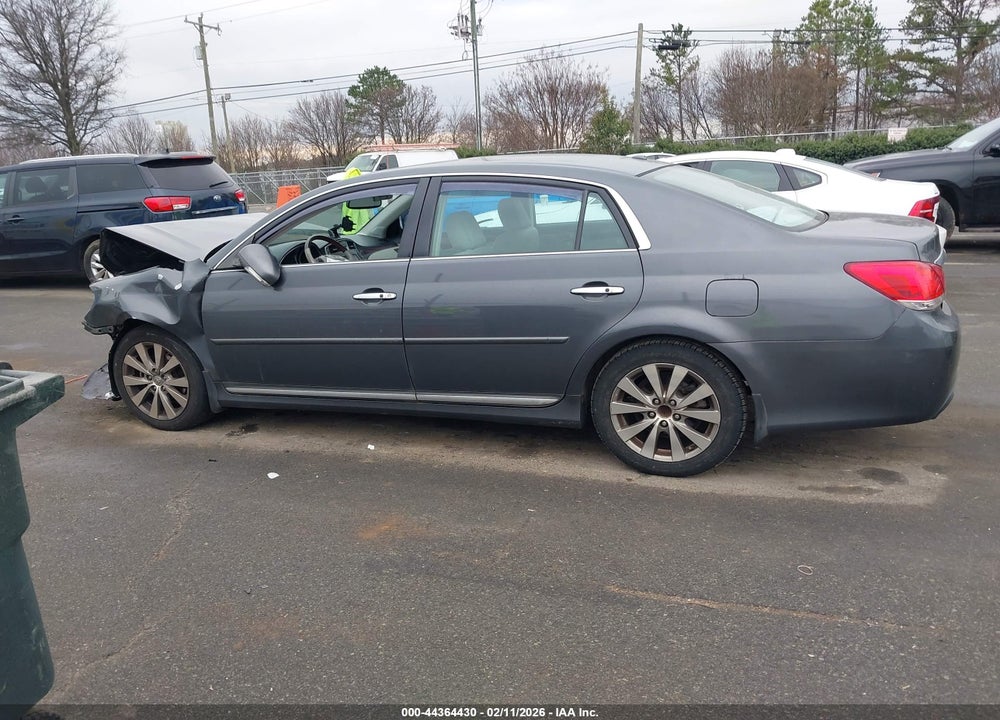2011 TOYOTA AVALON LIMITED VIN: 4T1BK3DB8BU397383