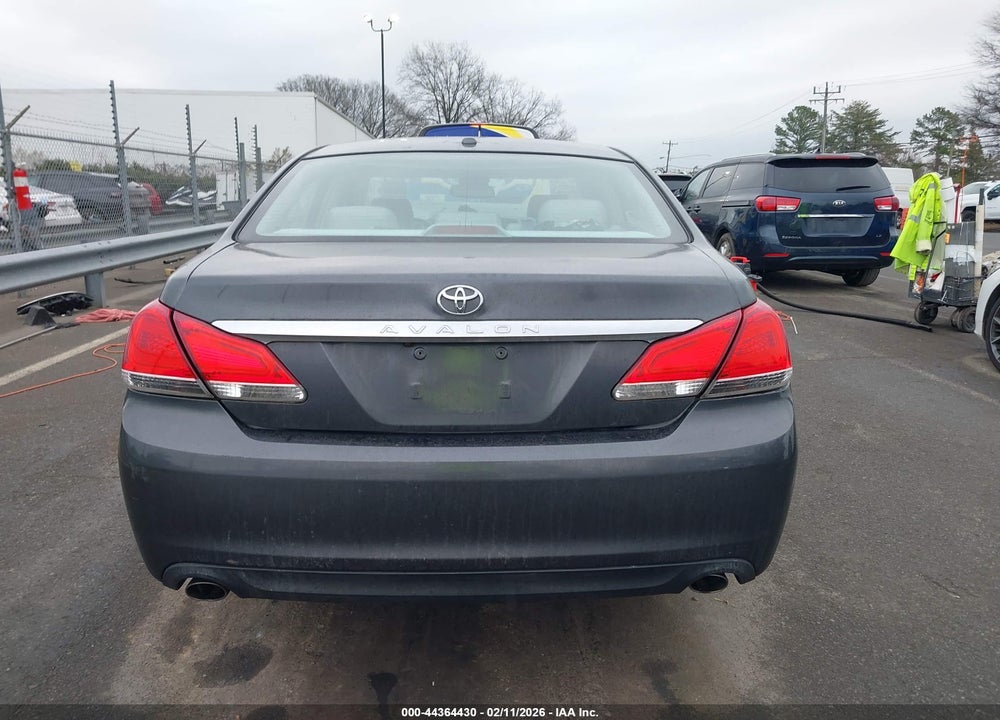 2011 TOYOTA AVALON LIMITED VIN: 4T1BK3DB8BU397383