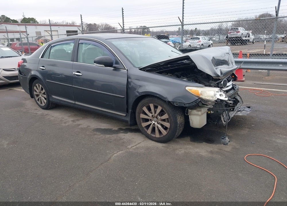 2011 TOYOTA AVALON LIMITED VIN: 4T1BK3DB8BU397383