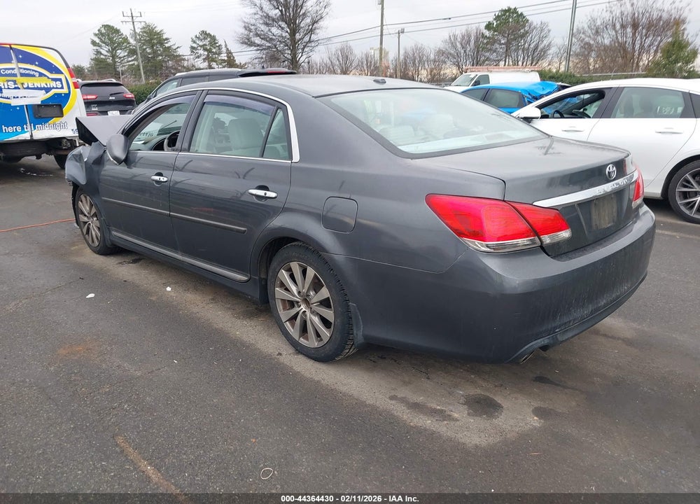 2011 TOYOTA AVALON LIMITED VIN: 4T1BK3DB8BU397383