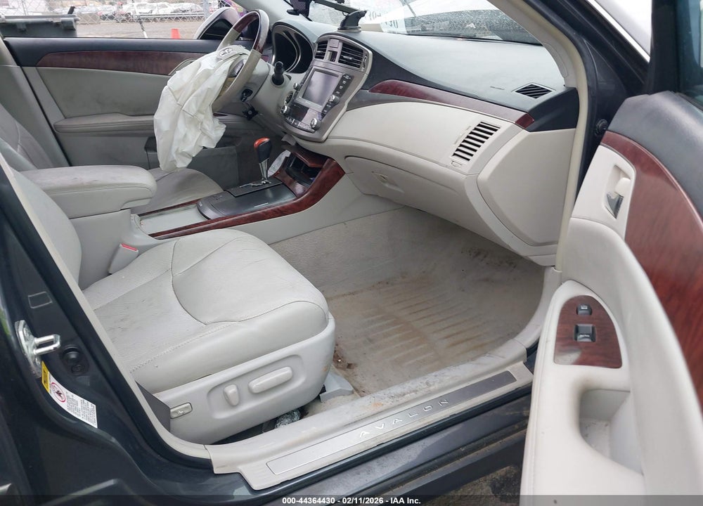 2011 TOYOTA AVALON LIMITED VIN: 4T1BK3DB8BU397383