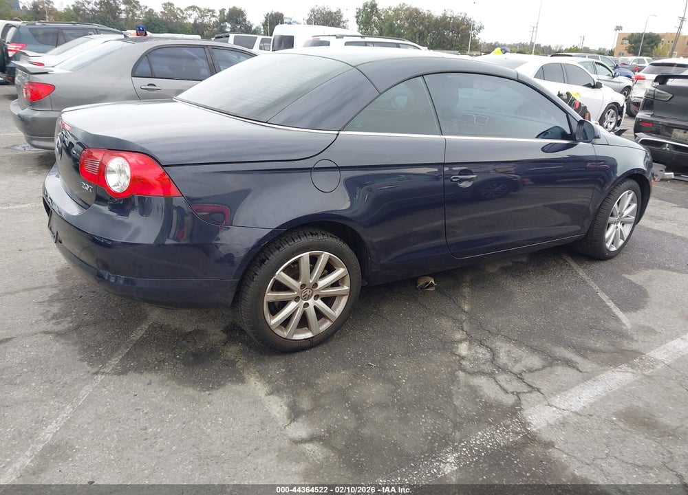 2007 VOLKSWAGEN EOS 2.0T VIN: WVWFA71F17V004154