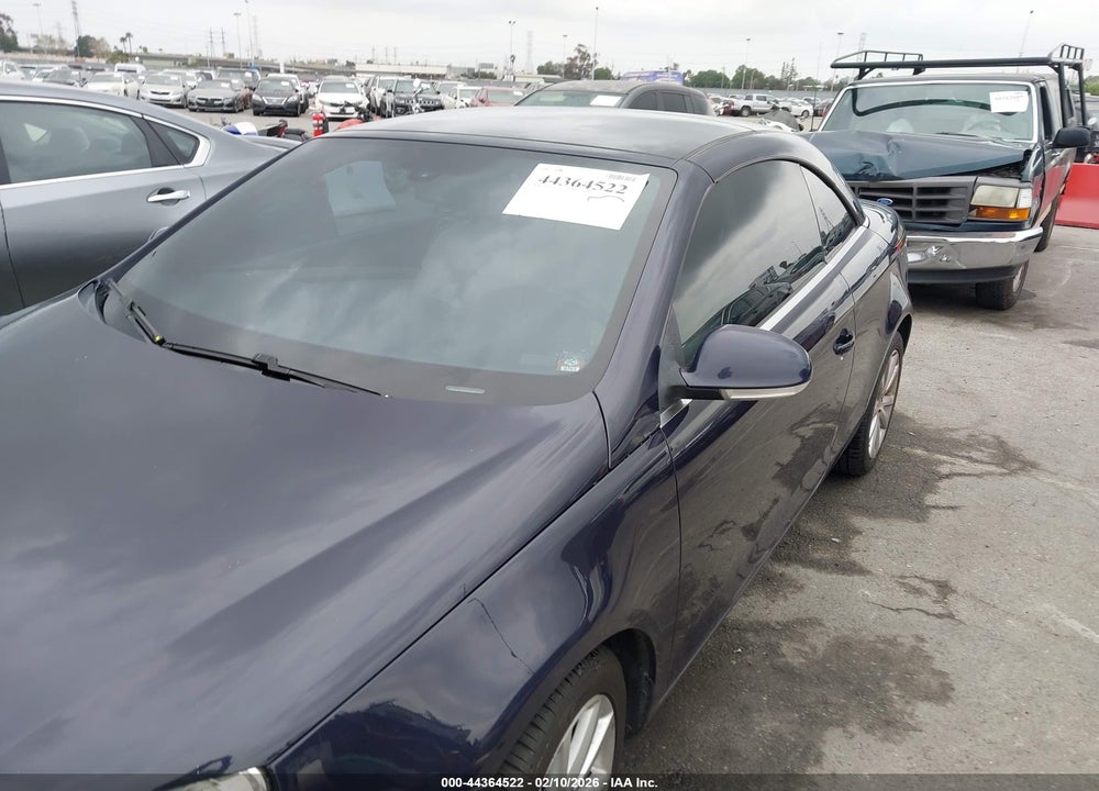 2007 VOLKSWAGEN EOS 2.0T VIN: WVWFA71F17V004154