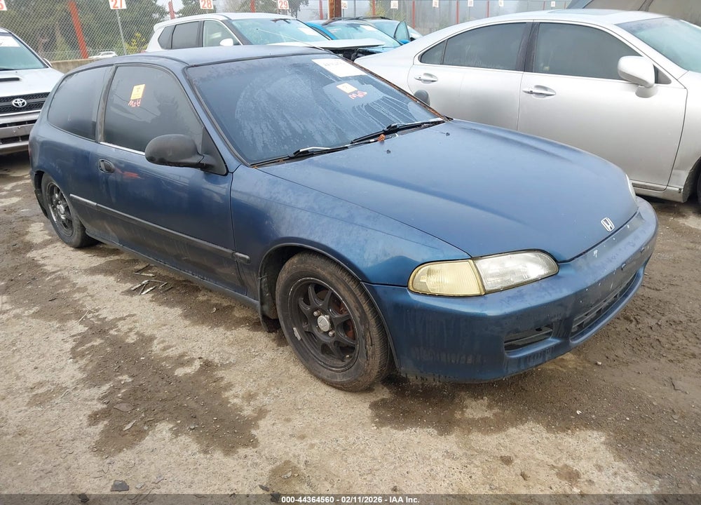 1992 HONDA CIVIC DX VIN: 2HGEH2450NH515309