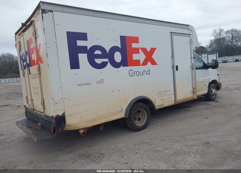 2018 GMC SAVANA CUTAWAY WORK VAN VIN: 1GD37SCG7J1319089