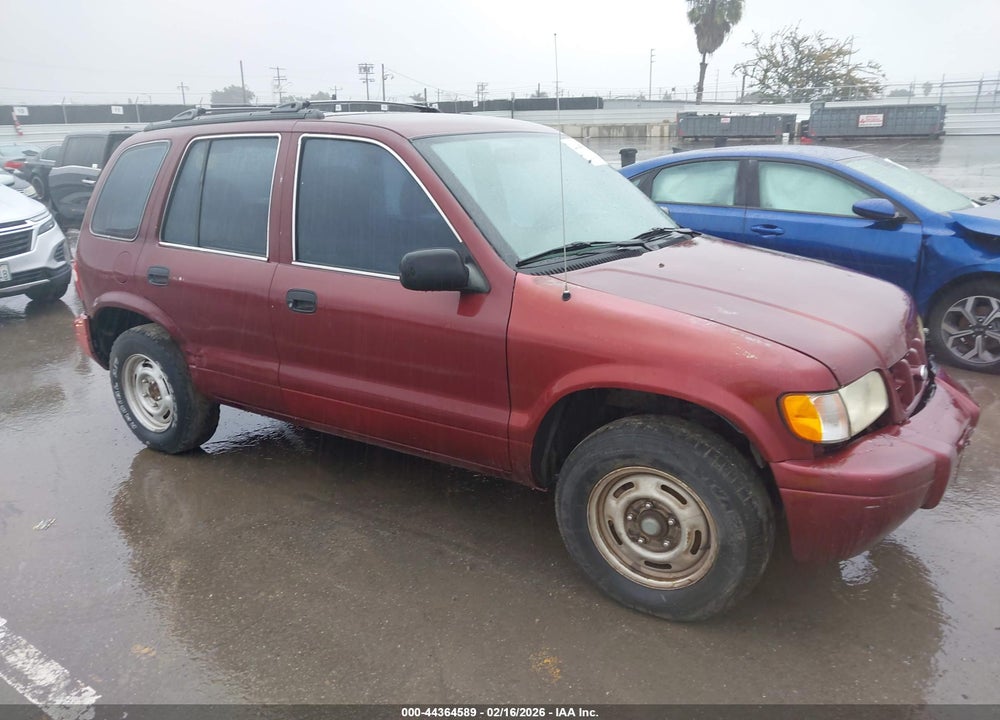 2001 KIA SPORTAGE EX/LIMITED VIN: KNDJB723415043114