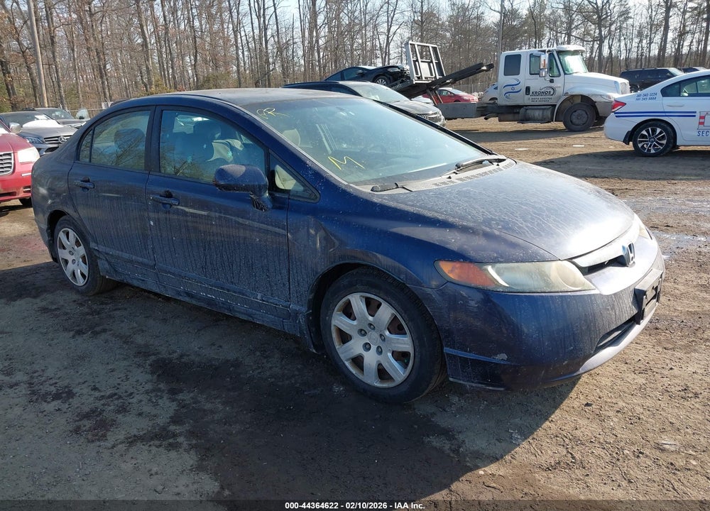 2007 HONDA CIVIC LX VIN: 1HGFA16587L079069