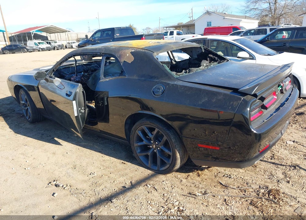 2019 DODGE CHALLENGER SXT VIN: 2C3CDZAG1KH507526