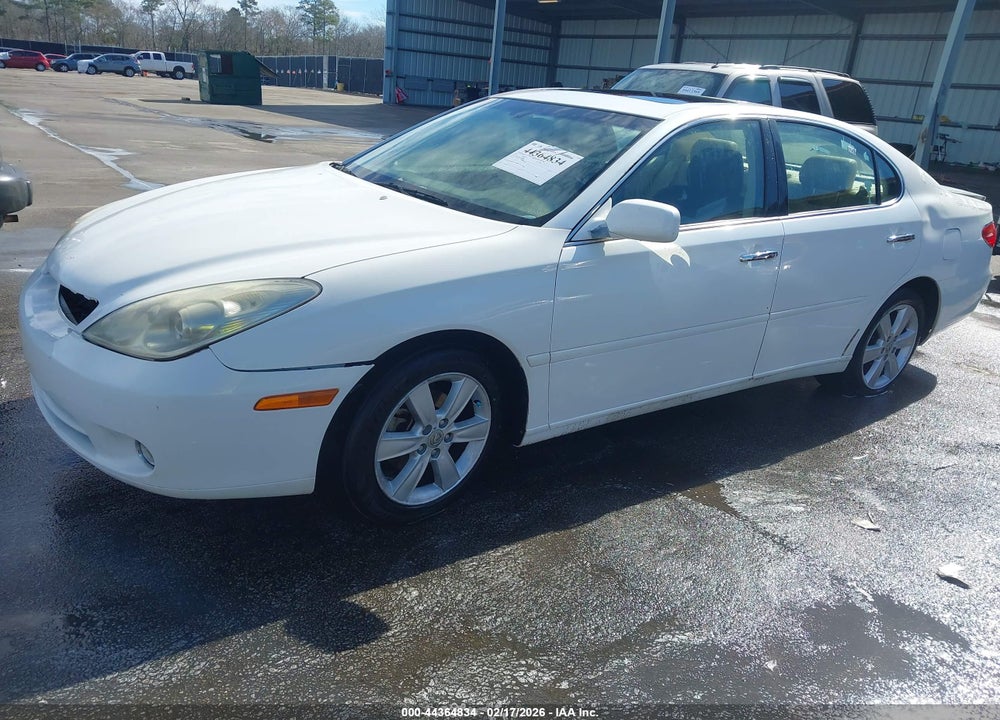 2005 LEXUS ES 330 VIN: JTHBA30G355062988