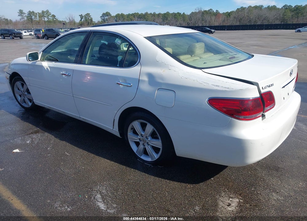 2005 LEXUS ES 330 VIN: JTHBA30G355062988