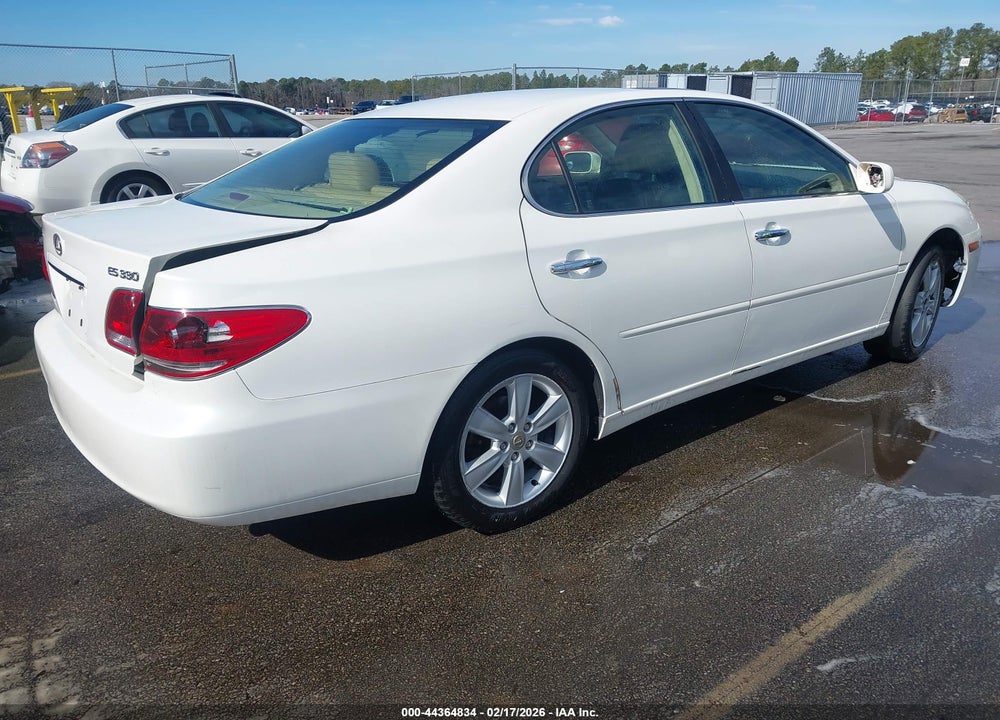 2005 LEXUS ES 330 VIN: JTHBA30G355062988