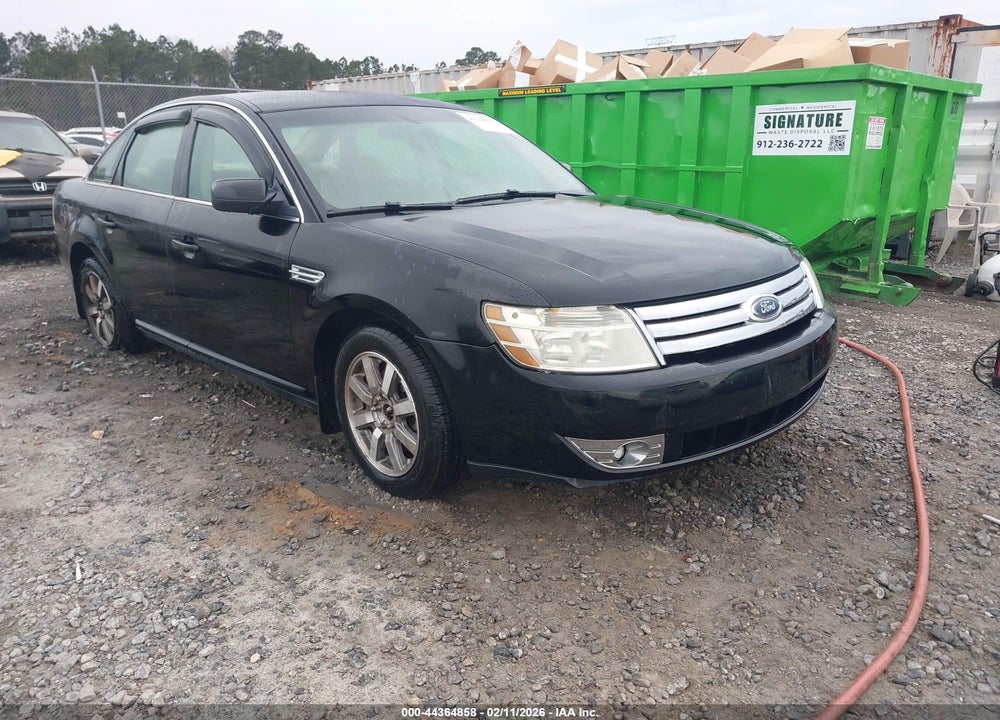 2008 FORD TAURUS SEL VIN: 1FAHP24W98G118341