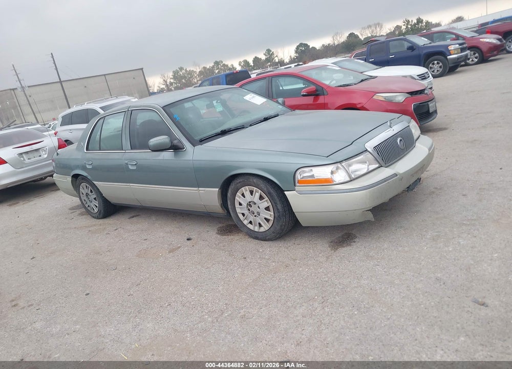 2005 MERCURY GRAND MARQUIS GS VIN: 2MEFM74W05X658253