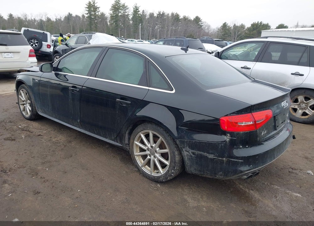 2014 AUDI A4 2.0T PREMIUM VIN: WAUFFAFLXEN017511