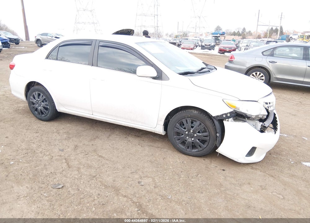 2013 TOYOTA COROLLA LE VIN: 2T1BU4EE8DC065246
