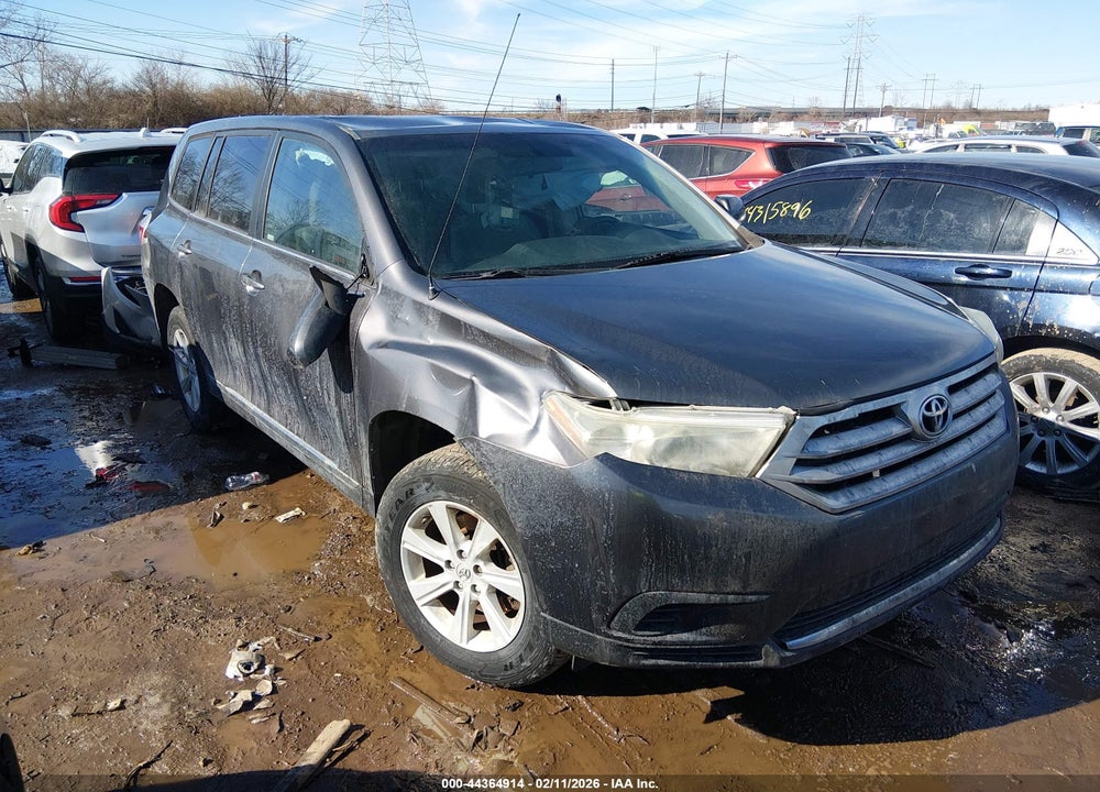 2012 TOYOTA HIGHLANDER BASE V6 VIN: 5TDBK3EH5CS170097