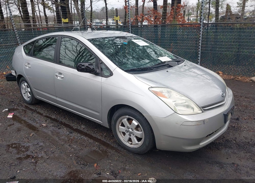 2005 TOYOTA PRIUS VIN: JTDKB20U757021489