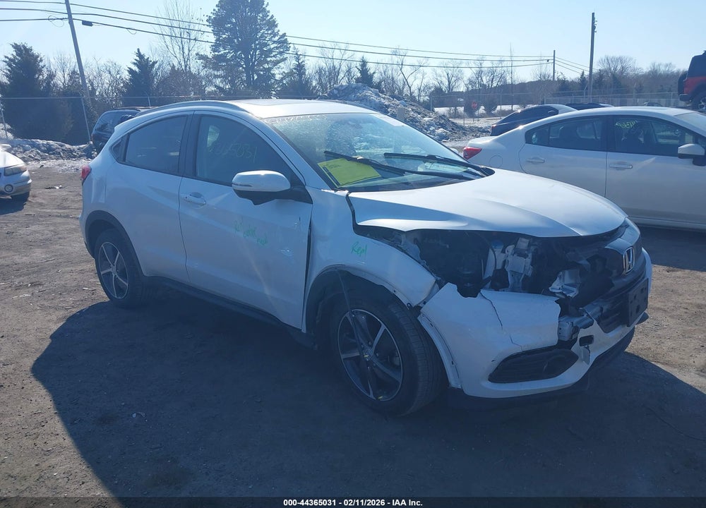 2022 HONDA HR-V AWD EX VIN: 3CZRU6H56NM731044