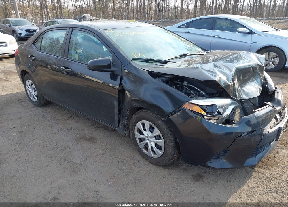 2014 TOYOTA COROLLA L VIN: 2T1BURHE1EC216678