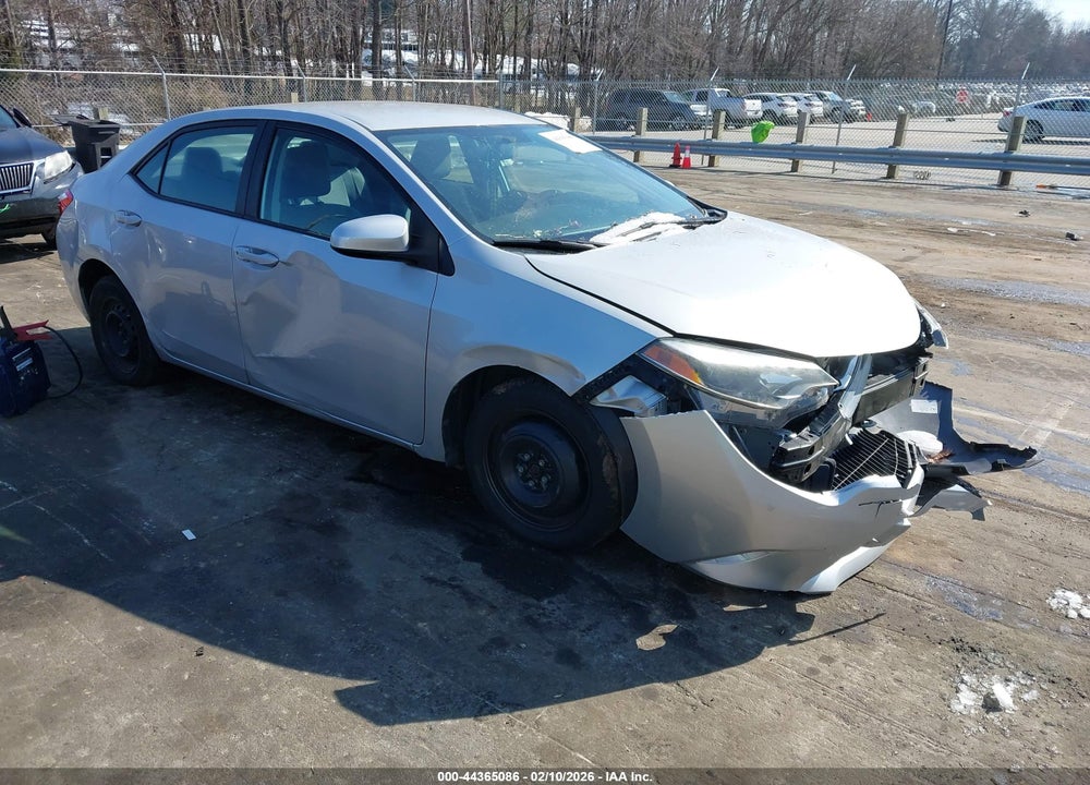2015 TOYOTA COROLLA L VIN: 2T1BURHE2FC473219