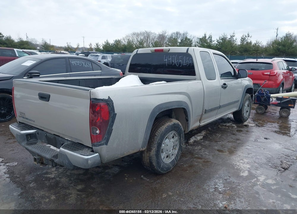 2008 CHEVROLET COLORADO LT VIN: 1GCCS39E188214631